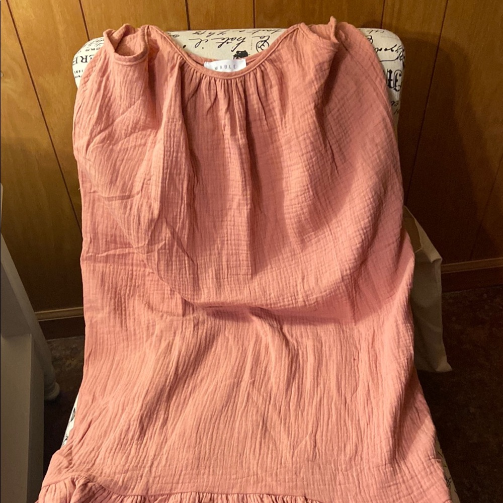 Pink Sleeveless Dress